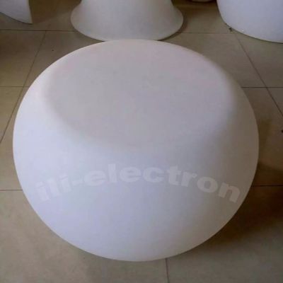 Oplaadbaar plastic Verlicht geleid ronde salontafel