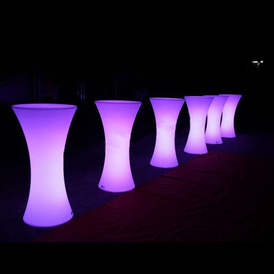 High top LED lichten Bar Ronde cocktail tafel
