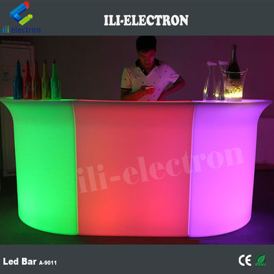 Oplaadbare gloeiende tafel buiten Tuinbar LED-meubilair