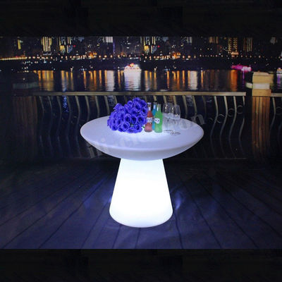 Moderne afstandsbediening PE plastic led licht tafel