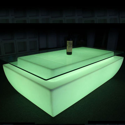 Stijlvolle afstandsbediening LED-verlichting gloeiende bartafel/barcassette