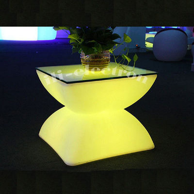Oplaadbare vierkante LED-verlichting bartafel met afstandsbediening/romantische buitentafel