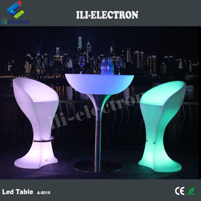 Hoog geleide Cocktail tafel Metalen tafel met stoel voor evenement