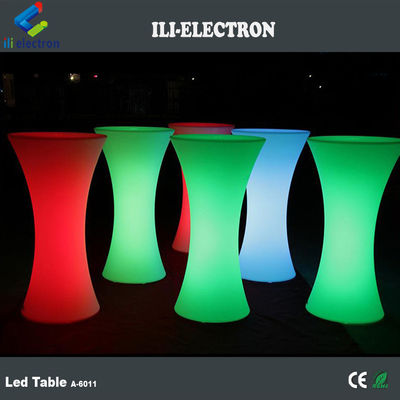 commercieel gebruikte plastic led pub tafels