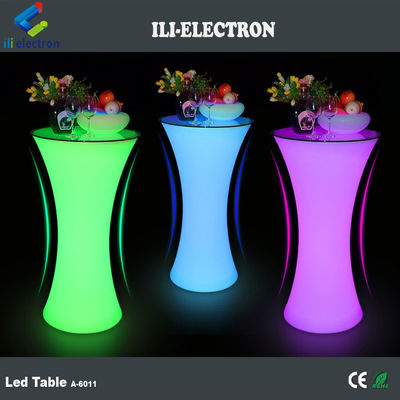 commercieel gebruikte plastic led pub tafels
