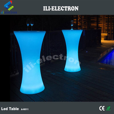 Gebruikt binnen- en buitenruimte High Top LED bistro tafel