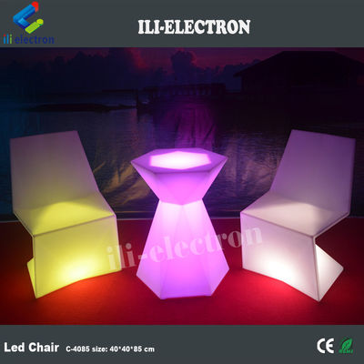 Plastic LED Glow Meubels Infarad afstandsbediening Voor buitenevenementen