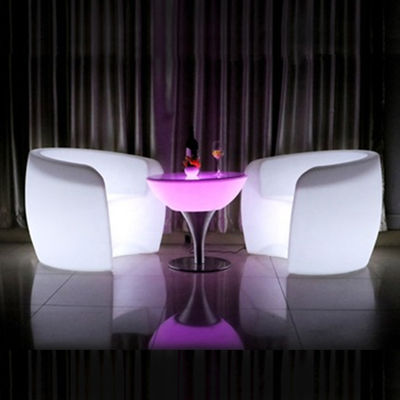 Luxe verlichte led bar tafel te huur 1 jaar garantie