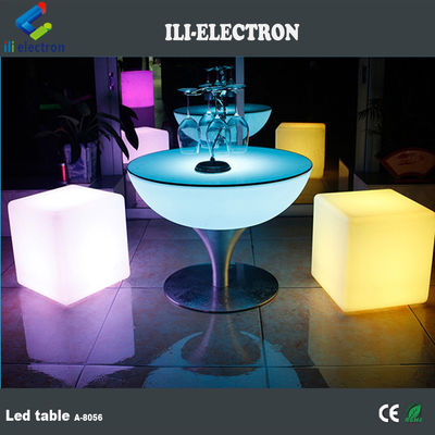 Luxe verlichte led bar tafel te huur 1 jaar garantie