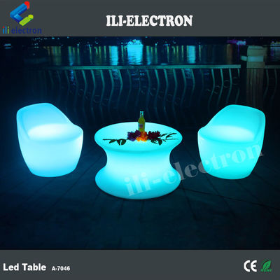 Oplaadbare waterdichte led bar tafels met aanraakbesturing