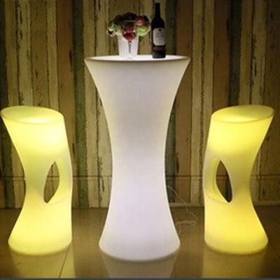 Lichte Glow Mobile Cocktail Bar Table Led Draagbare Cocktail Table