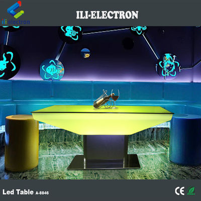 Luxe afstandsbediening Plastic Led Lounge Tafel Voor Appartement