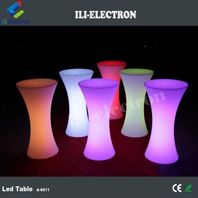Groothandel Moderne LED lichtmeubilair Party Highboy Cocktail Table