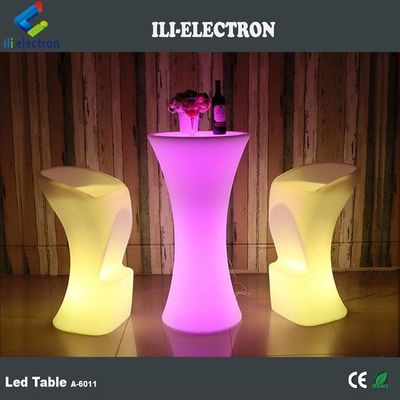 Groothandel Moderne LED lichtmeubilair Party Highboy Cocktail Table