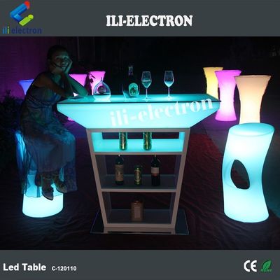 Kleurveranderende RGB verlichte gloeiende tafel 80000 uur batterijduur