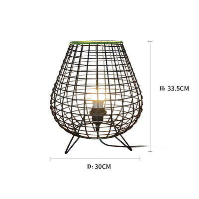 Chinese stijl moderne rotan lamp voor slaapkamer