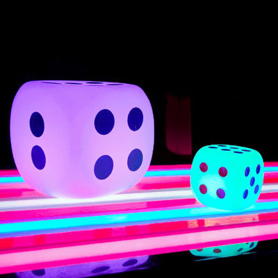 Verlicht buiten LED Cube Light Dice Style 15cm 20cm 30cm IP65 waterdicht Voor buiten evenementen