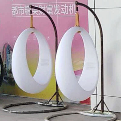 Vermaakfaciliteit Glow Led Schommelingen met hangend frame