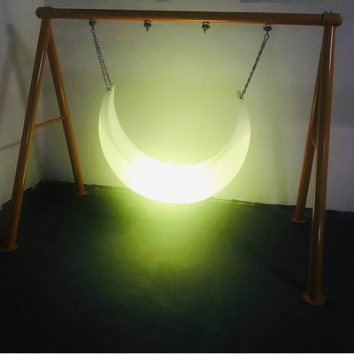 Glow Led Moon Chair met oplaadbare lithiumbatterie