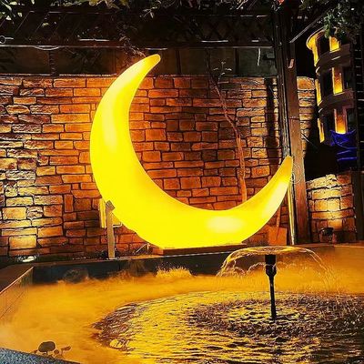 Glow Led Moon Chair met oplaadbare lithiumbatterie