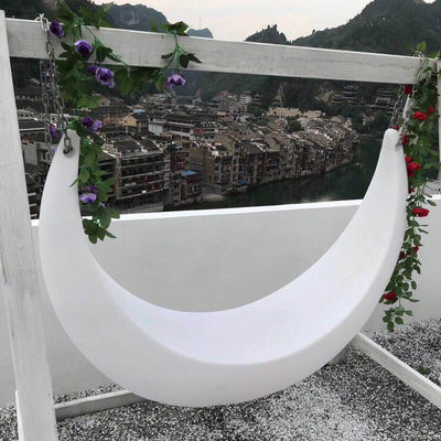 Glow Led Moon Chair met oplaadbare lithiumbatterie