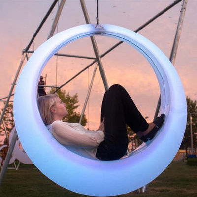 Event Decor Glowing Plastic Led Patio Swing Light Buitenmeubelen