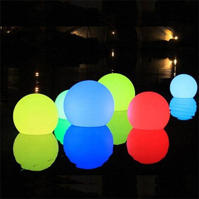 PE Plastic Glow Ball Light 16 kleuren wisselende oplaadbare afstandsbediening