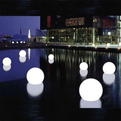 PE Plastic Glow Ball Light Remote Control Draagbaar Voor Zwembad