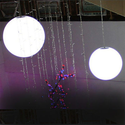 Afstandsbediening LED gloeiende bal licht hanger dubbele kleur voor vakantie