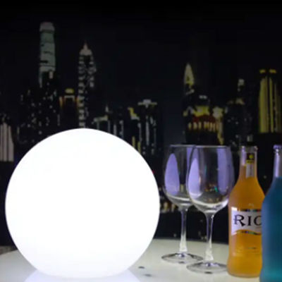 PE Plastic Floating Pool Ball Lamps, LED Ball Lamp voor decoratie