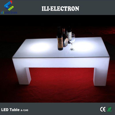 4 benen LED licht cocktail tafel, 16 kleuren wisselende LED gloed tafel afstandsbediening