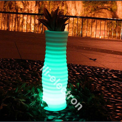 Afstandsbediening LED bloempot, Decoratieve verlichte plantenpotten voor thuis