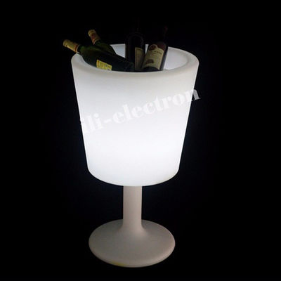 Draadloos plastic LED ijs emmer kopje 16 kleuren verandering voor champagne