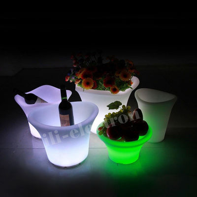 PE-plastic 16 kleuren wisselend kerstversiering LED licht bloempot afstandsbediening multifunctioneel
