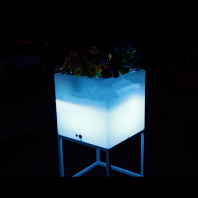 Buiten waterdicht verlichting ijs emmer vierkant met metalen stand