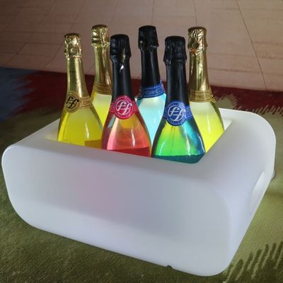 CE/ ROHS-certificaat SMD 5050 PE Plastic LED Ice Bucket 16 kleuren wisselend verlicht