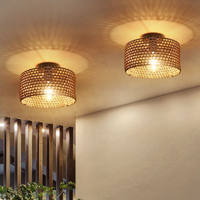 Industriële stijl Retro Gang Balkon Creatieve Persoonlijkheid Hanglamp Geweven Plafondlicht