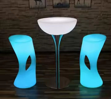 Led Cocktail tafellampen Led verlichte Cocktail tafel