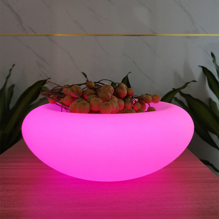 SMD 5050 LED Fruit Bowl oplaadbaar 16 kleurenveranderingen voor feest