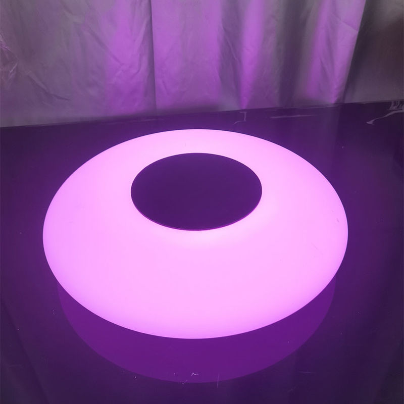 LED UFO-vorm zwembad gloeiende lichten op zonne-energie voor tuindecoratie