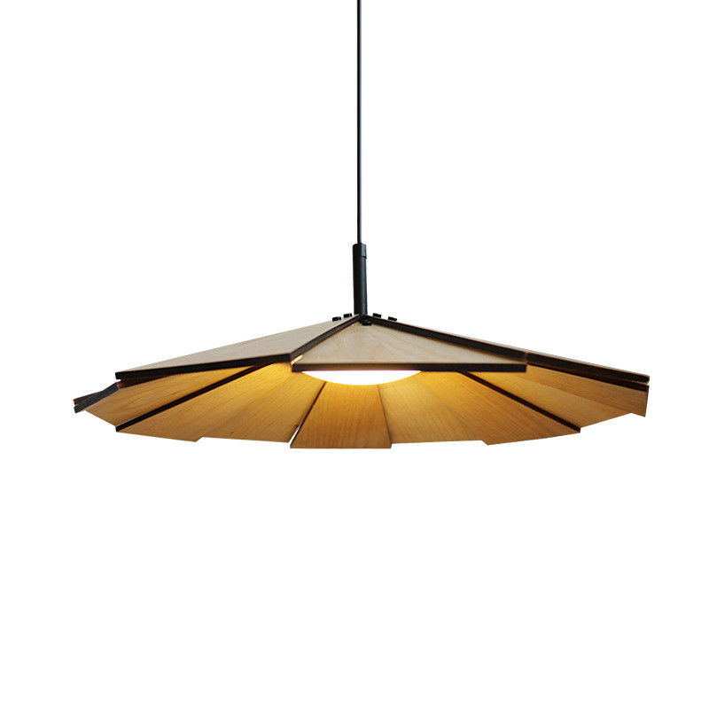 Goede kwaliteit binnenwandhanger bamboe hout slaapkamer rotan lamp schaduw handgemaakte lampen