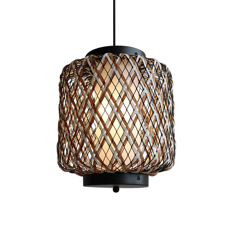 Decoratieve hanger lamp, kleine buiten rattan kandelaar waterdicht