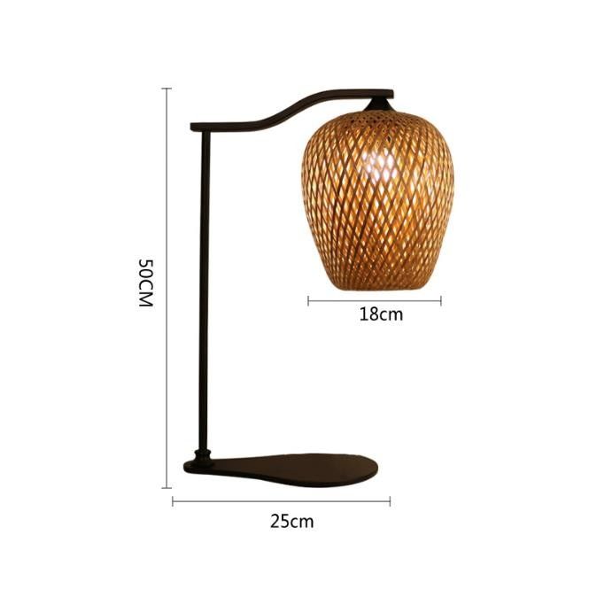 Atmosfeer Rotan tafellamp, Bamboe tafellamp Voor binneninrichting