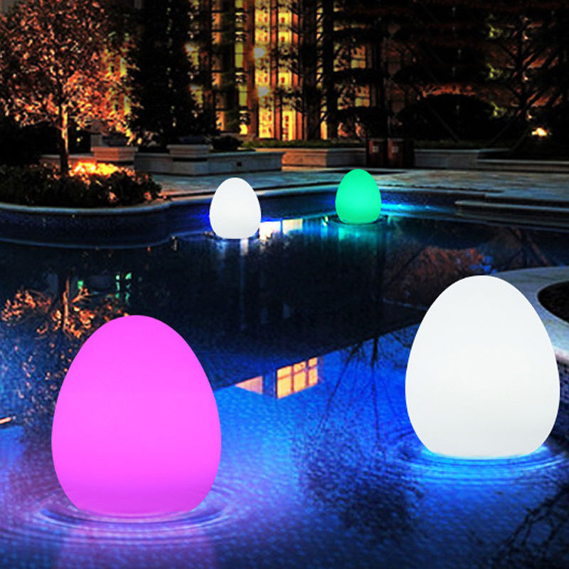 IP65 waterdichte eivormige LED-lampen oplaadbaar voor kerstversiering