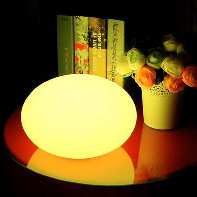 PE Plastic LED Stone Light Waterdicht Oplaadbare Kleurveranderend Voor Home Decoratie