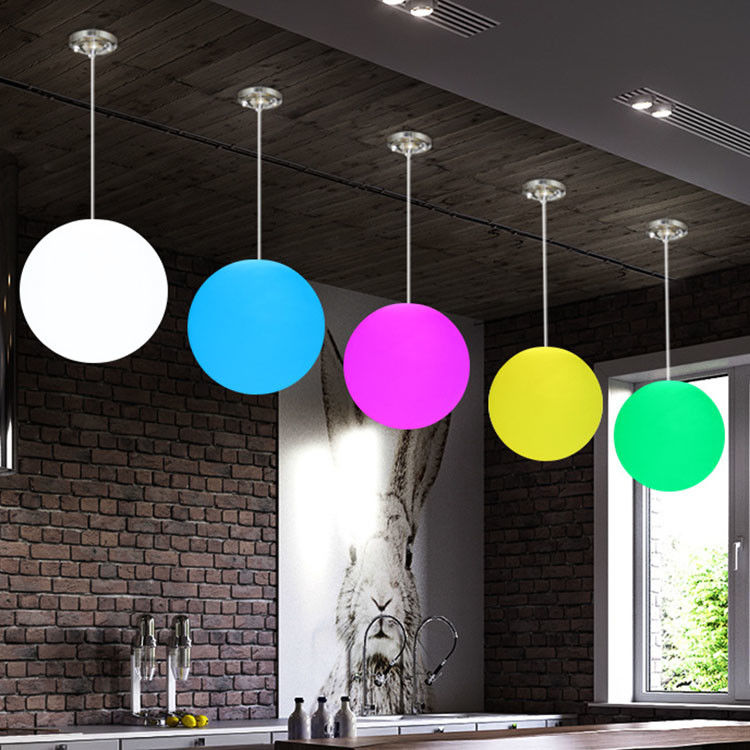 Kleurrijke buitenlampen met LED-lamp