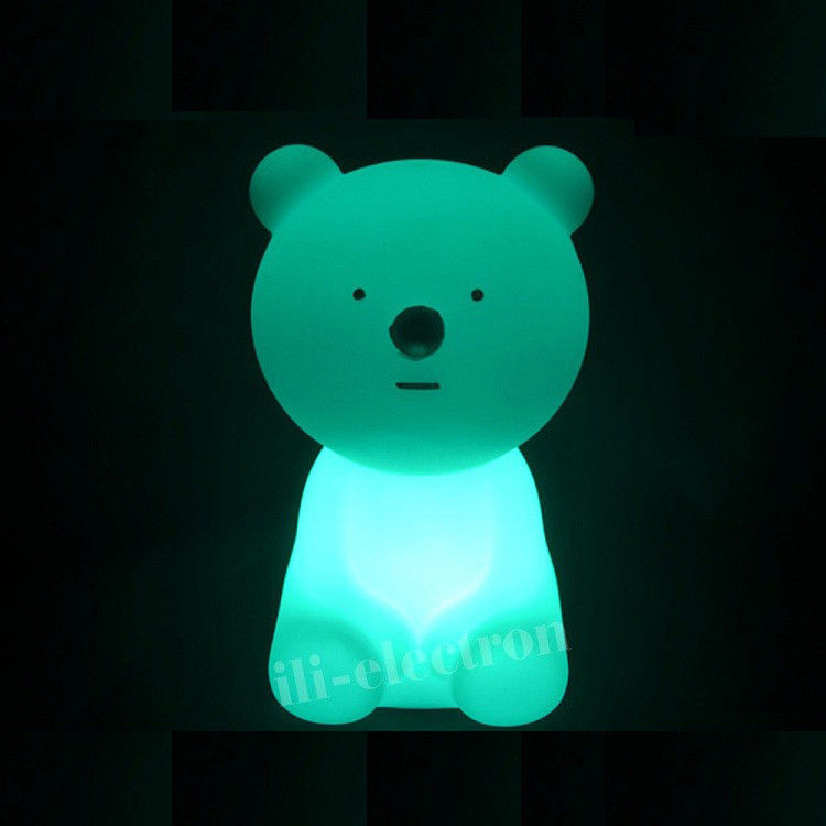 Afstandsbediening draadloze kleurrijke LED-beerlamp