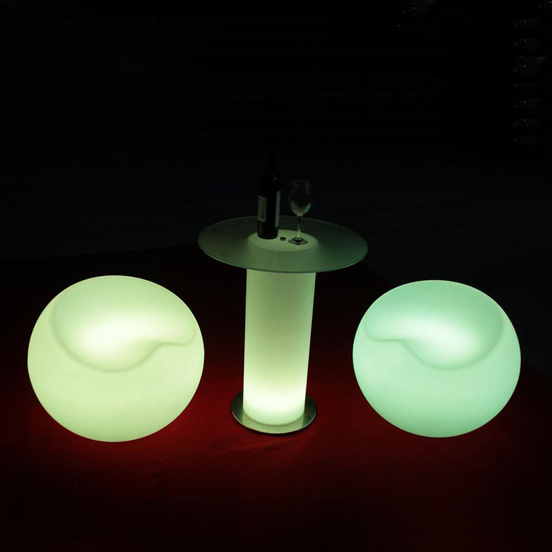 Muti Kleur RGB LED Licht Cocktail Tafel, Waterdicht Verlicht Bar Meubels