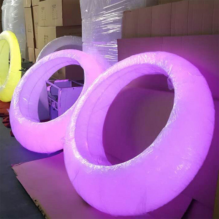 Zonne-oplaadplaat van kunststof Patio Swing Seat 16 kleuren veranderen