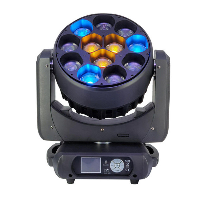 12 Bee Eye Beweging Head LED Stage Lights voor Bar Shaking Gekleurd IP20 Waterdicht